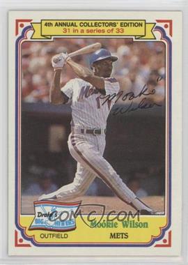 1984 Topps Drake's Big Hitters - [Base] #31 - Mookie Wilson