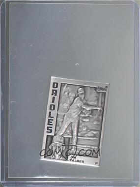 1984 Topps Gallery of Champions Premiums - [Base] - Silver #750 - Jim Palmer