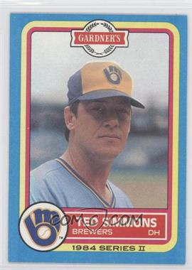 1984 Topps Gardner's Bakery Milwaukee Brewers - [Base] #17 - Ted Simmons