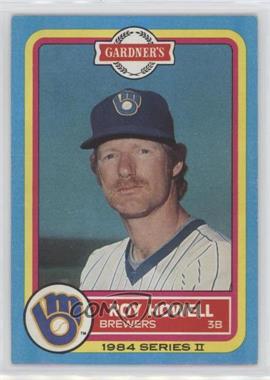 1984 Topps Gardner's Bakery Milwaukee Brewers - [Base] #9 - Roy Howell