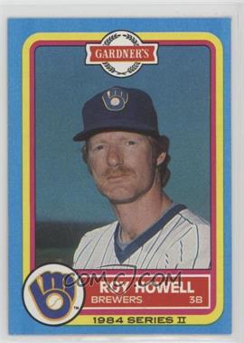 1984 Topps Gardner's Bakery Milwaukee Brewers - [Base] #9 - Roy Howell