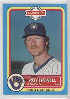 1984 Topps Gardner's Bakery Milwaukee Brewers - [Base] #9 - Roy Howell