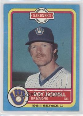 1984 Topps Gardner's Bakery Milwaukee Brewers - [Base] #9 - Roy Howell