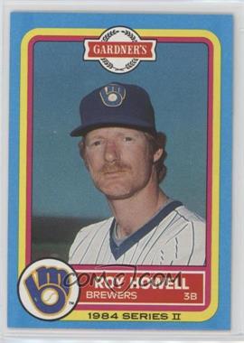 1984 Topps Gardner's Bakery Milwaukee Brewers - [Base] #9 - Roy Howell