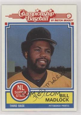 1984 Topps Milton Bradley Championship Baseball - [Base] #_BIMA - Bill Madlock