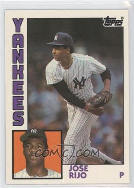 1984 Topps Traded - [Base] - Tiffany #100T - Jose Rijo