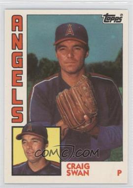 1984 Topps Traded - [Base] - Tiffany #116T - Craig Swan