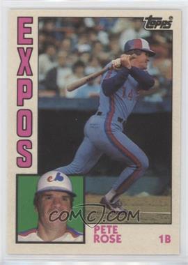 1984 Topps Traded - [Base] #103T - Pete Rose