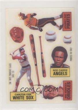 1984 Topps Transfers - [Base] #9 - Carlton Fisk, Rod Carew, Johnny Ray, Matt Young