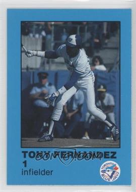 1984 Toronto Blue Jays Fire Safety - [Base] #1 - Tony Fernandez