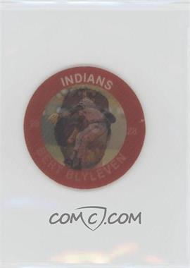 1985 7 Eleven Slurpee Super Star Sports Coins - Great Lakes Region - Reddish-Orange Back #VII AC - Bert Blyleven