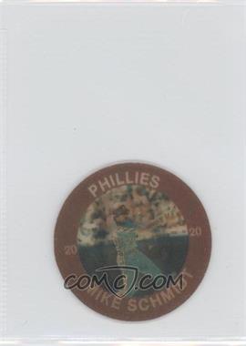 1985 7 Eleven Slurpee Super Star Sports Coins - Southwest Region - Purple Back #IV PJ - Mike Schmidt