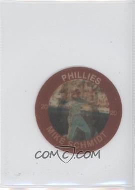 1985 7 Eleven Slurpee Super Star Sports Coins - Southwest Region - Purple Back #IV PJ - Mike Schmidt