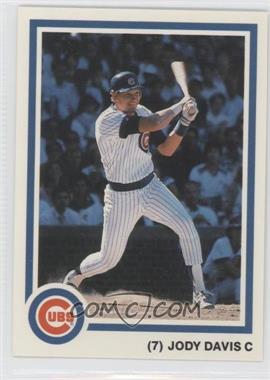 1985 7up Chicago Cubs - Team Set [Base] #7 - Jody Davis