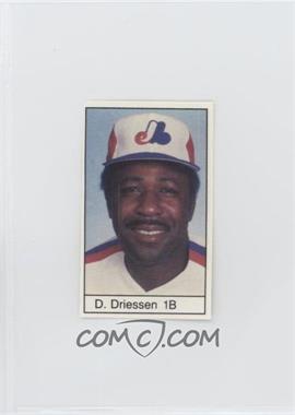 1985 All-Star Game Program Inserts - [Base] #_DADR - Dan Driessen