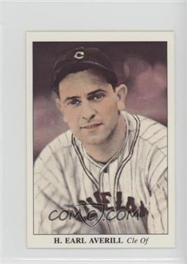 1985 Big League Collectibles America's National Pastime 1930 to 1939 - [Base] #35 - Earl Averill /5000