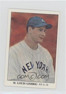 1985 Big League Collectibles America's National Pastime 1930 to 1939 - [Base] #49 - Lou Gehrig /5000