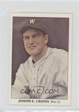 1985 Big League Collectibles America's National Pastime 1930 to 1939 - [Base] #5 - Joe Cronin /5000