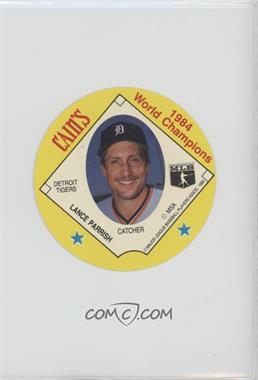 1985 Cain's Snack Time Detroit Tigers Discs - Food Issue [Base] #_LAPA - Lance Parrish