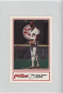 1985 Cigna Philadelphia Phillies Fire Safety - [Base] #13 - John Denny [Noted]