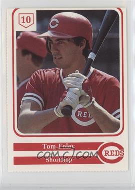 1985 Cincinnati Reds Yearbook Cards - [Base] #10 - Tom Foley