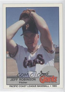 1985 Cramer Pacific Coast League - [Base] #184 - Jeff Robinson