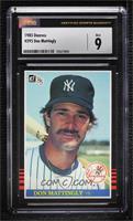 Don Mattingly [CSG 9 Mint]