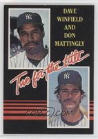 Dave Winfield, Don Mattingly (yellow lettering)