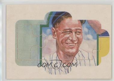 1985 Donruss - Lou Gehrig Puzzle Pieces #28-30 - Lou Gehrig