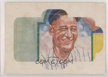 1985 Donruss - Lou Gehrig Puzzle Pieces #28-30 - Lou Gehrig