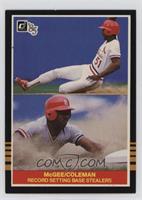 Willie McGee, Vince Coleman [EX to NM]