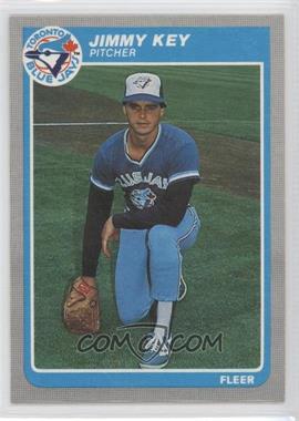 1985 Fleer - [Base] #110 - Jimmy Key