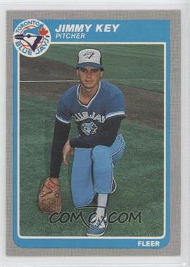 1985 Fleer - [Base] #110 - Jimmy Key