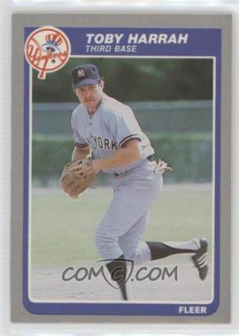 1985 Fleer - [Base] #130 - Toby Harrah