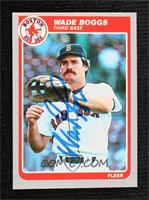 Wade Boggs [JSA Certified COA Sticker]