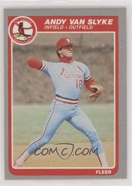 1985 Fleer - [Base] #242 - Andy Van Slyke