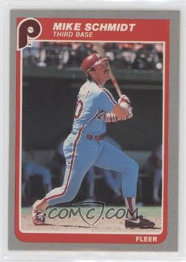 1985 Fleer - [Base] #265 - Mike Schmidt