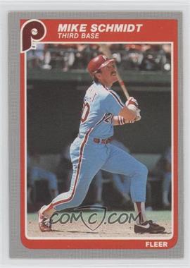 1985 Fleer - [Base] #265 - Mike Schmidt