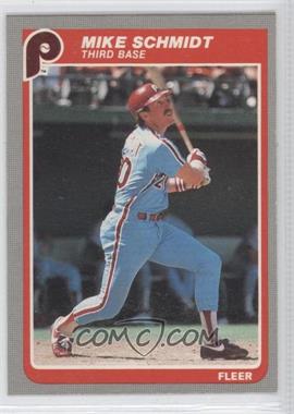 1985 Fleer - [Base] #265 - Mike Schmidt