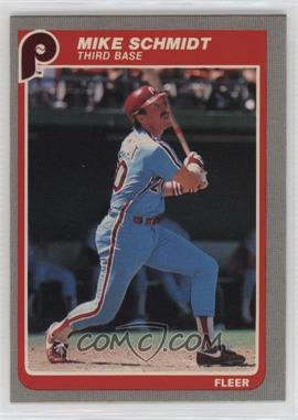 1985 Fleer - [Base] #265 - Mike Schmidt