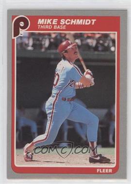 1985 Fleer - [Base] #265 - Mike Schmidt