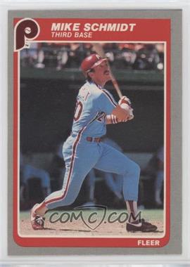 1985 Fleer - [Base] #265 - Mike Schmidt