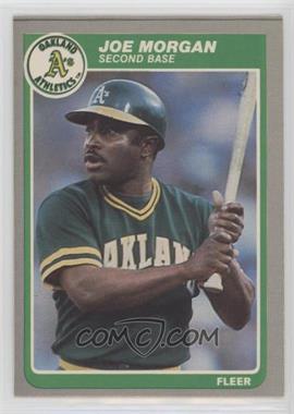 1985 Fleer - [Base] #431 - Joe Morgan