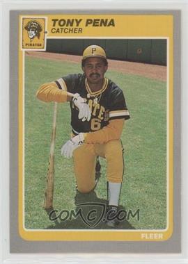 1985 Fleer - [Base] #472 - Tony Pena