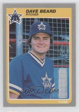 1985 Fleer - [Base] #483 - Dave Beard