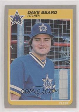 1985 Fleer - [Base] #483 - Dave Beard