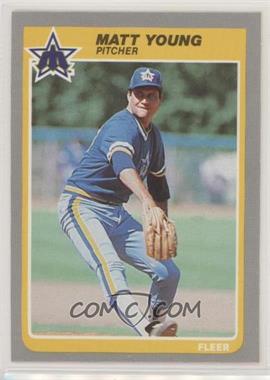 1985 Fleer - [Base] #505 - Matt Young