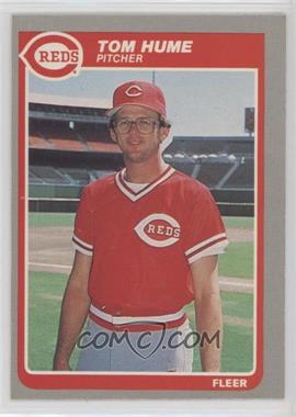 1985 Fleer - [Base] #538 - Tom Hume