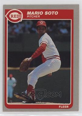 1985 Fleer - [Base] #552 - Mario Soto