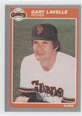 1985 Fleer - [Base] #613 - Gary Lavelle